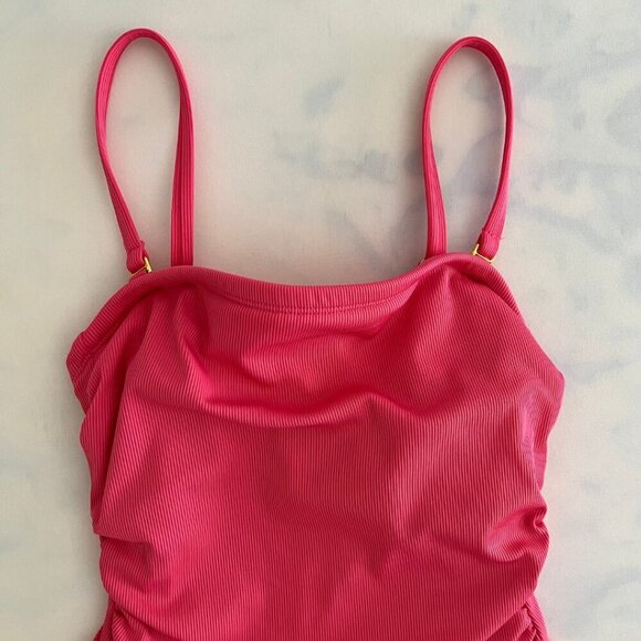 Shade & Shore Hot Pink One Piece Swimsuit - Picture 3 of 7